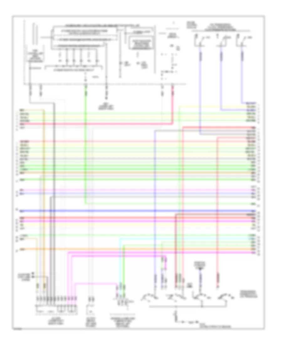Transmission Wiring Diagram 2 of 3 for Acura RL 2005