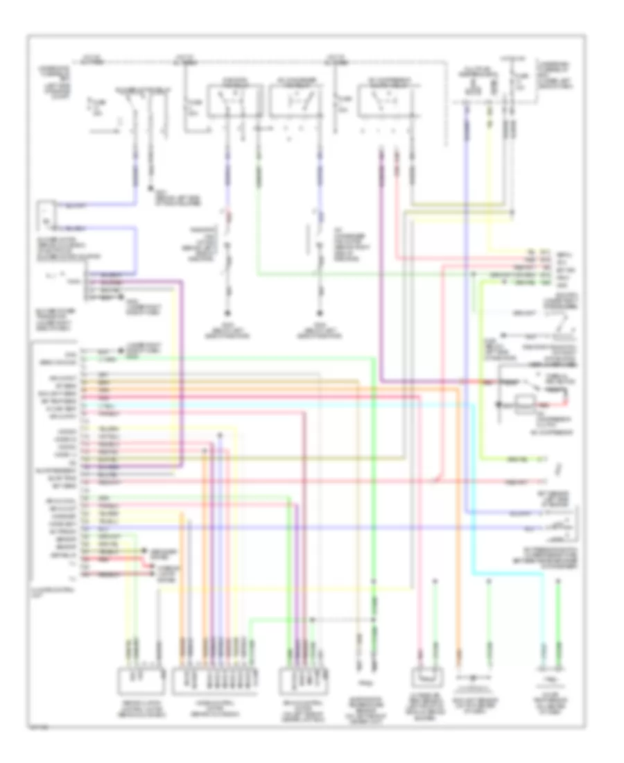 Automatic AC Wiring Diagram for Acura RSX 2005