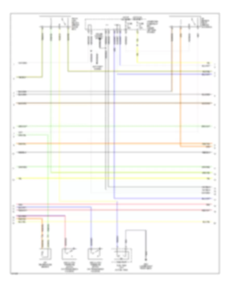 2.0L, Engine Performance Wiring Diagram (4 of 6) for Acura RSX 2005