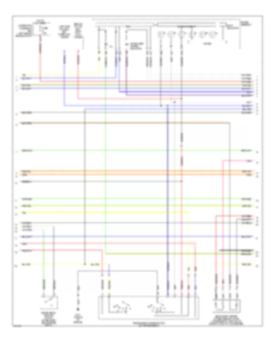 2.0L, Engine Performance Wiring Diagram (5 of 6) for Acura RSX 2005