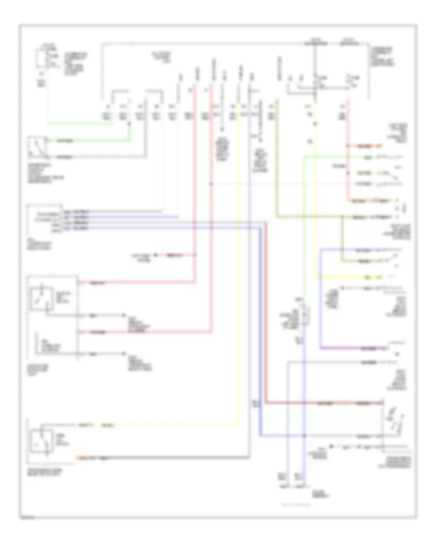 Shift Interlock Wiring Diagram for Acura RSX 2005