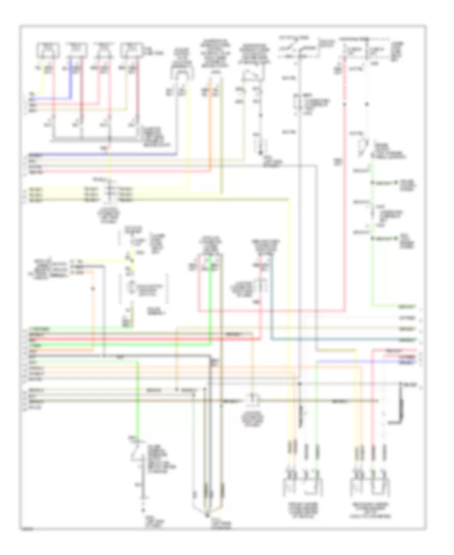 2.2L, Engine Performance Wiring Diagram (2 of 3) for Acura 2.2CL 1997