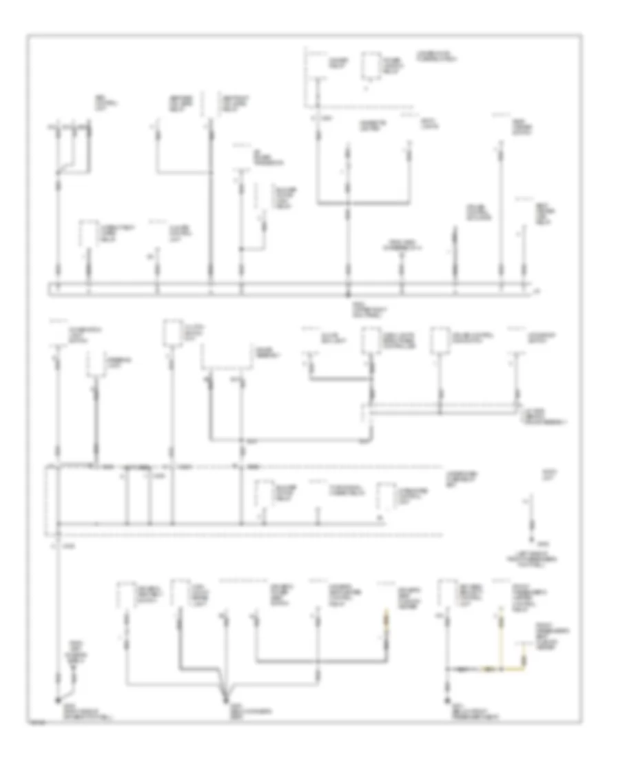 Ground Distribution Wiring Diagram 3 of 4 for Acura 2 2CL 1997