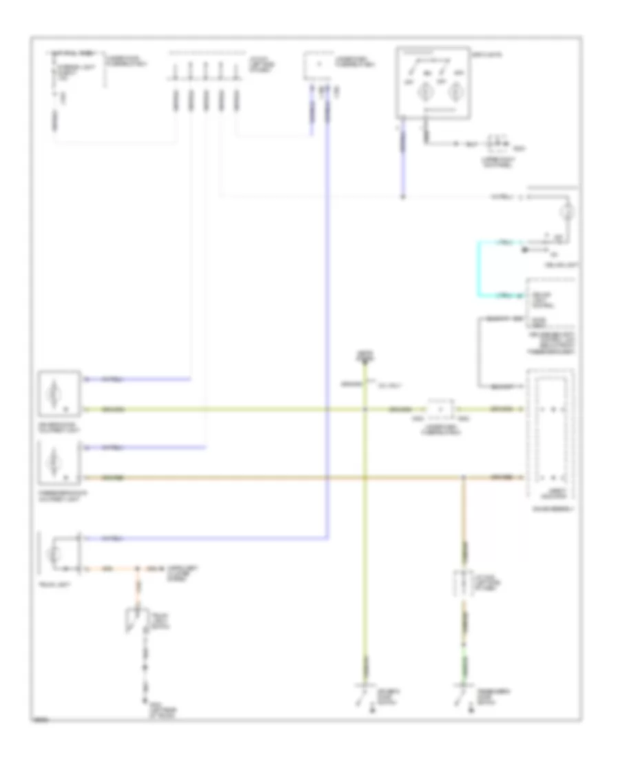 Courtesy Lamps Wiring Diagram for Acura 2 2CL 1997