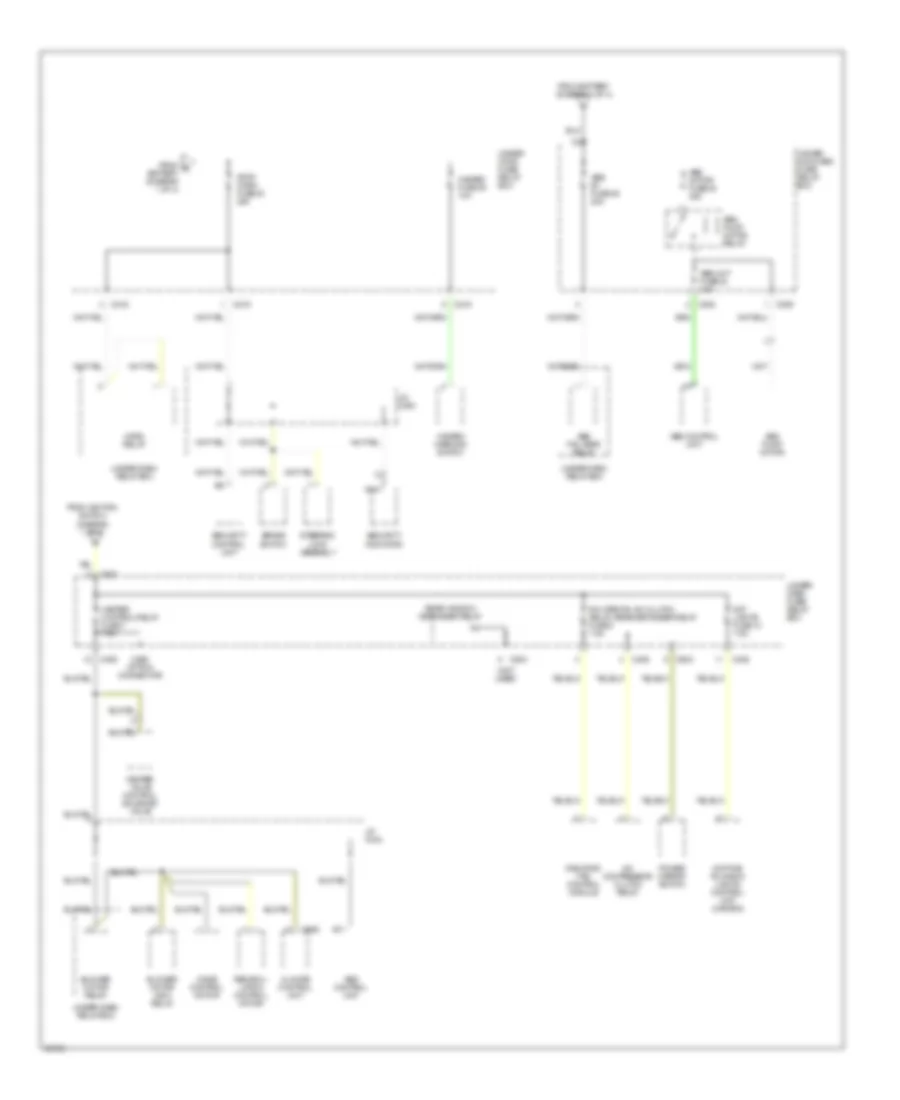 Power Distribution Wiring Diagram 2 of 4 for Acura 2 5TL 1997
