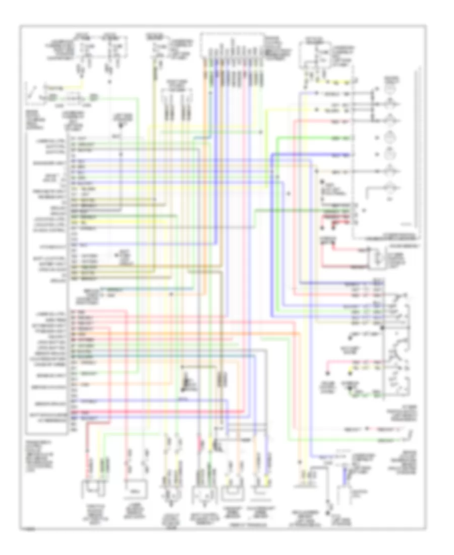 A T Wiring Diagram for Acura 2 5TL 1997