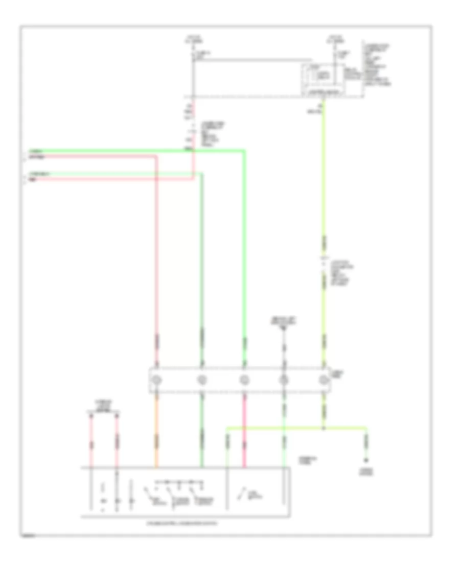 Cruise Control Wiring Diagram (2 of 2) for Acura TSX 2005