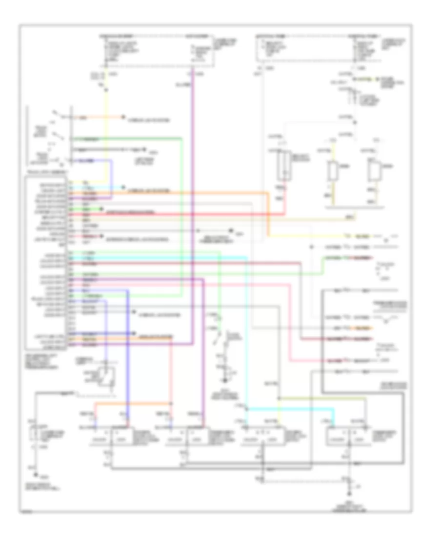 Anti-theft Wiring Diagram for Acura 3.0CL 1997