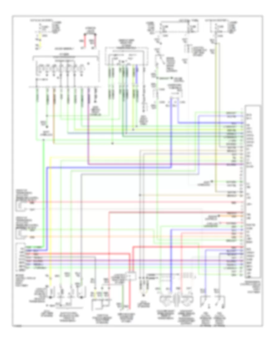 A T Wiring Diagram for Acura 3 0CL 1997