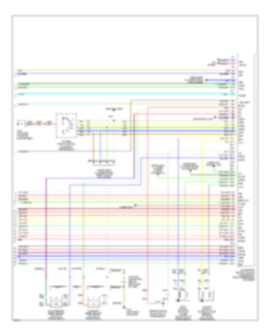 3.2L, Engine Performance Wiring Diagram (4 of 4) for Acura 3.2TL 1997