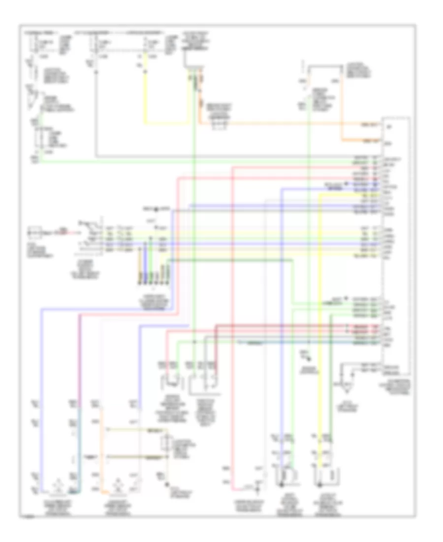 A T Wiring Diagram for Acura 3 2TL 1997