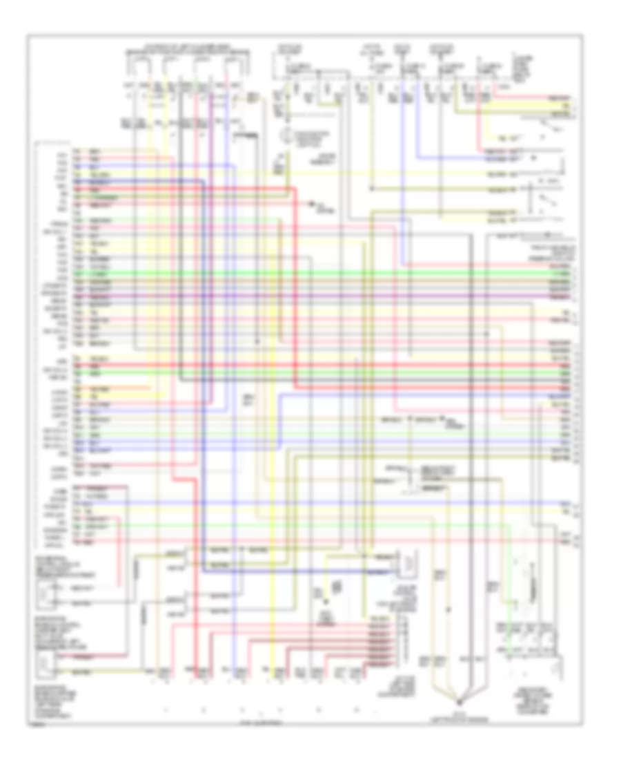 3 5L Engine Performance Wiring Diagram 1 of 4 for Acura 3 5RL 1997