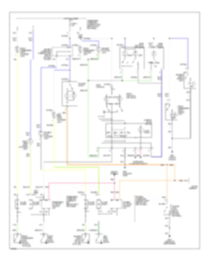 Courtesy Lamps Wiring Diagram for Acura MDX Touring 2006