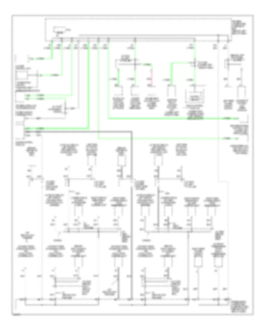 HighLow Bus Wiring Diagram for Acura RL 2006