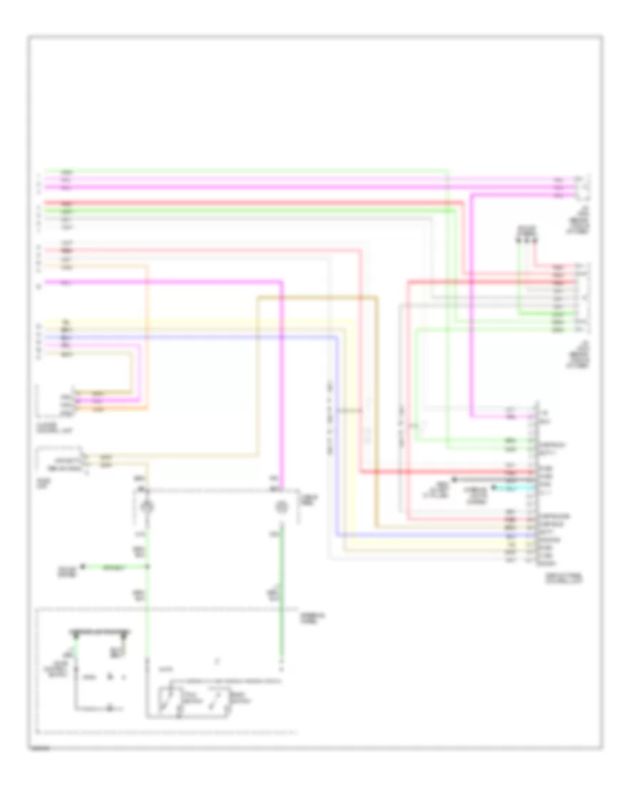 Navigation Wiring Diagram (2 of 2) for Acura RL 2006
