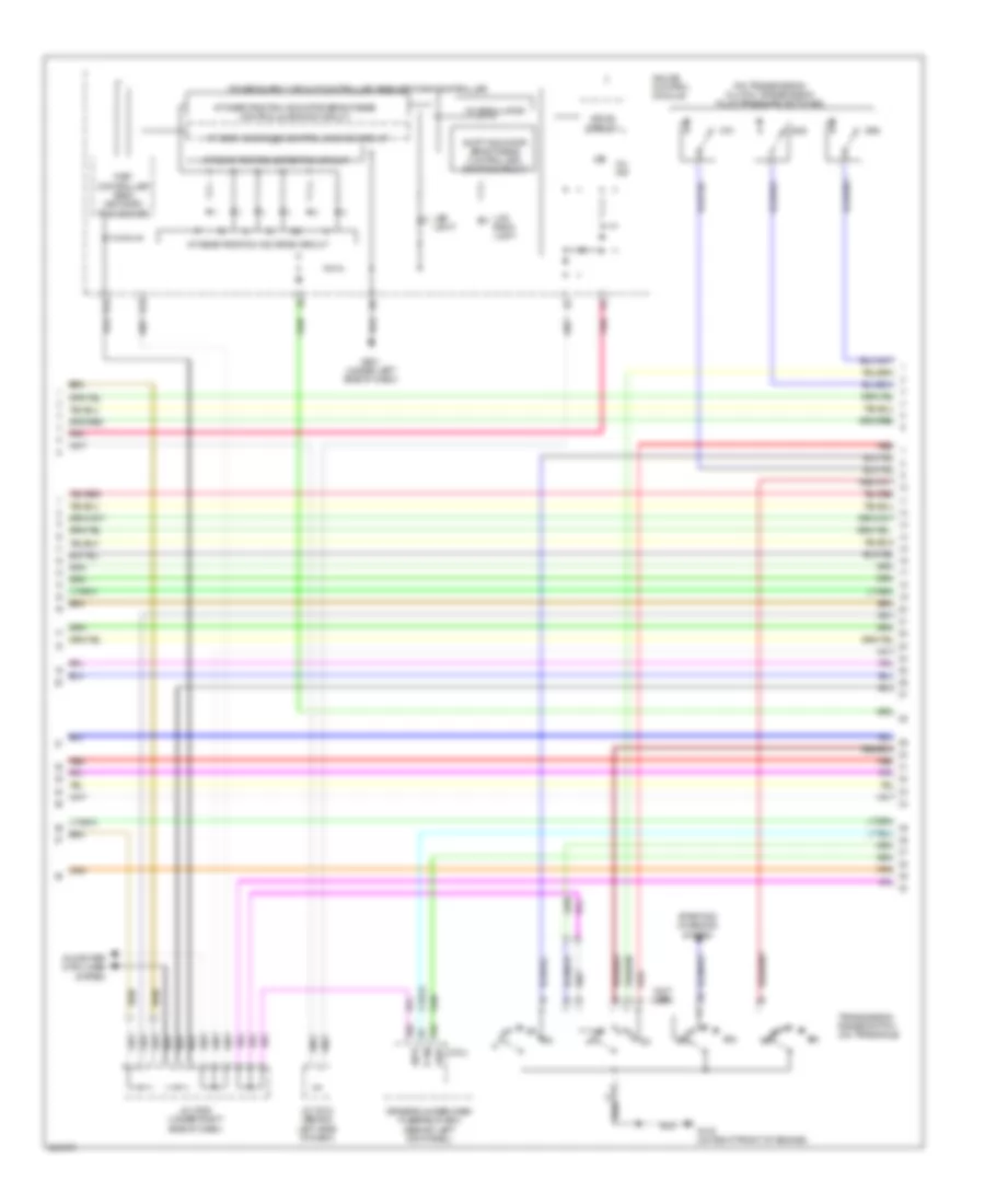 Transmission Wiring Diagram (2 of 3) for Acura RL 2006
