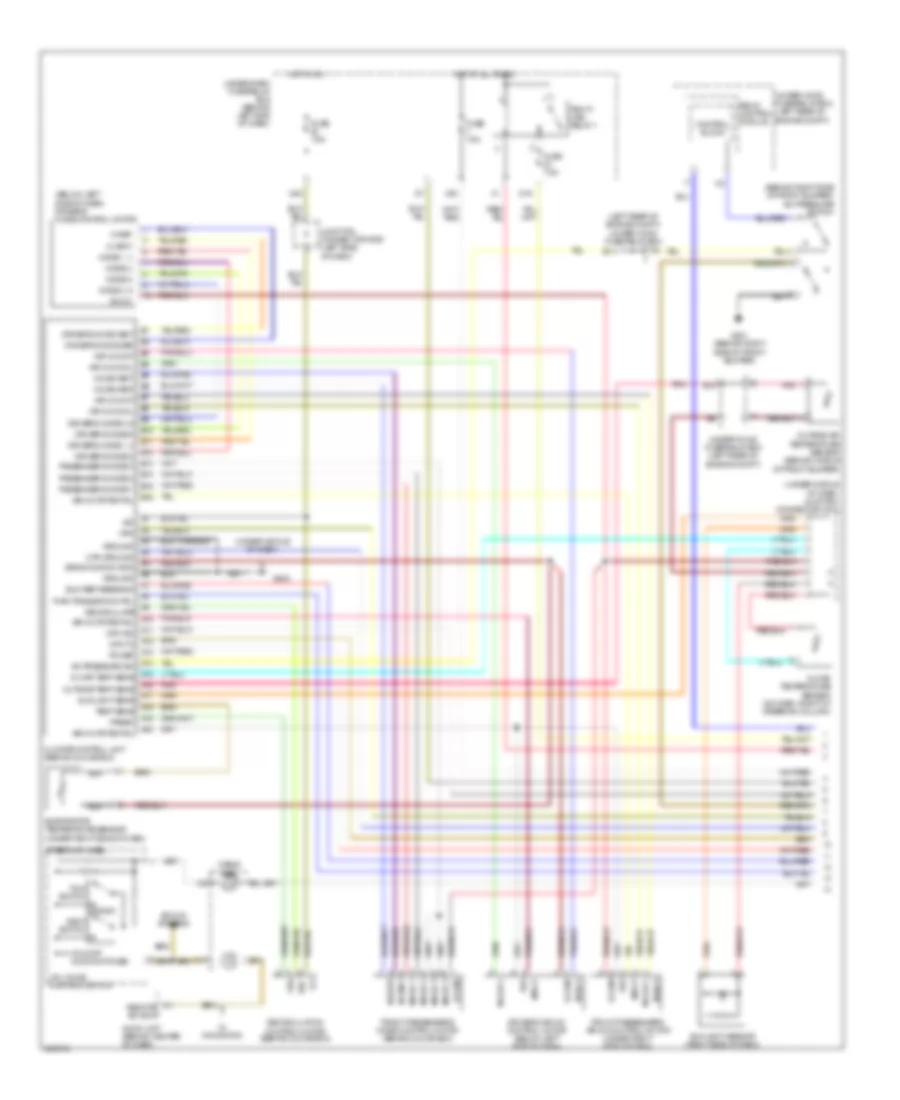 Automatic A C Wiring Diagram 1 of 3 for Acura TL 2006