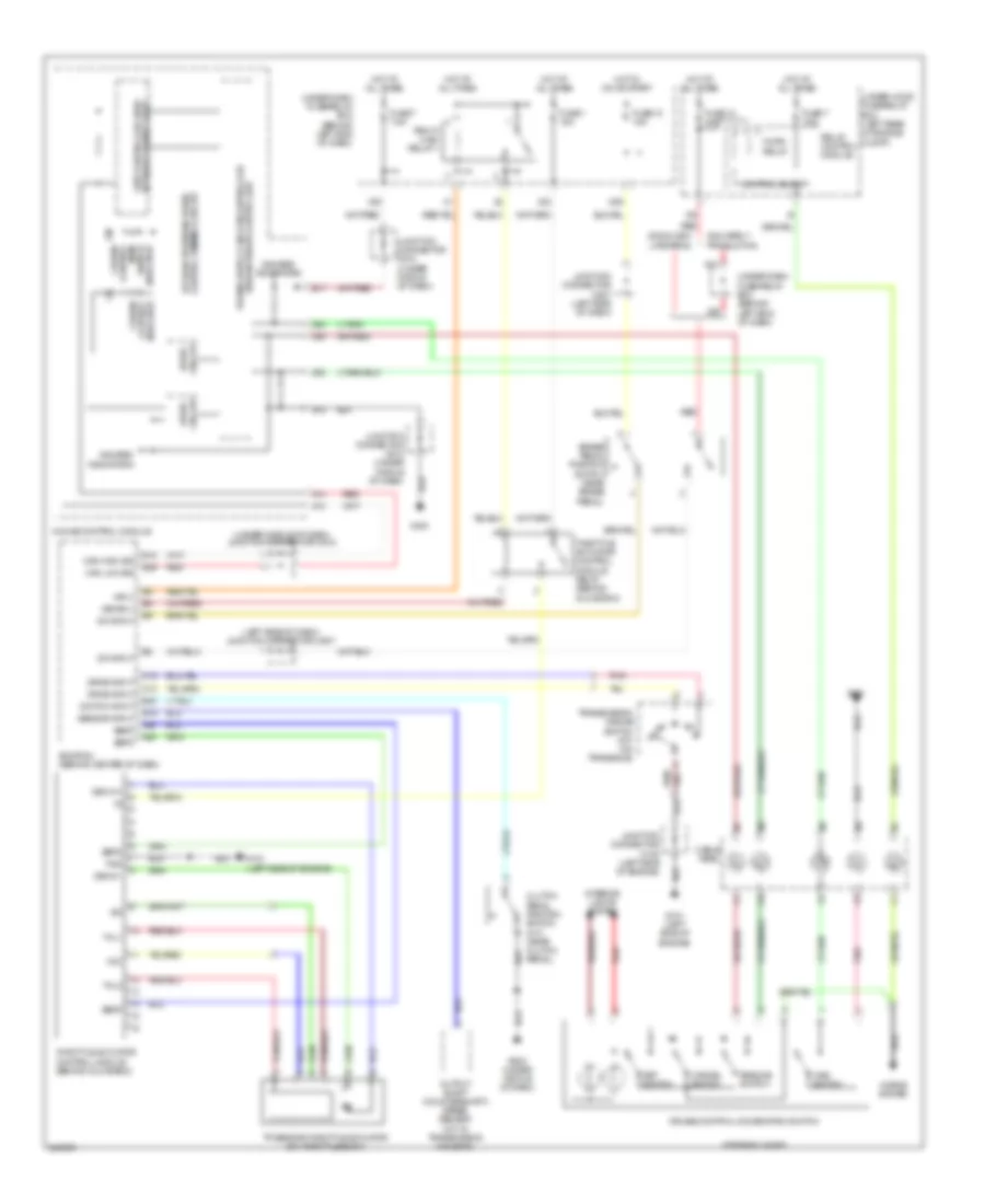 Cruise Control Wiring Diagram for Acura TL 2006