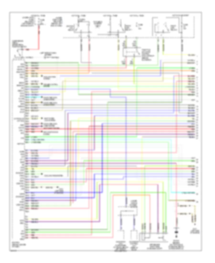 3 2L Engine Performance Wiring Diagram 1 of 5 for Acura TL 2006