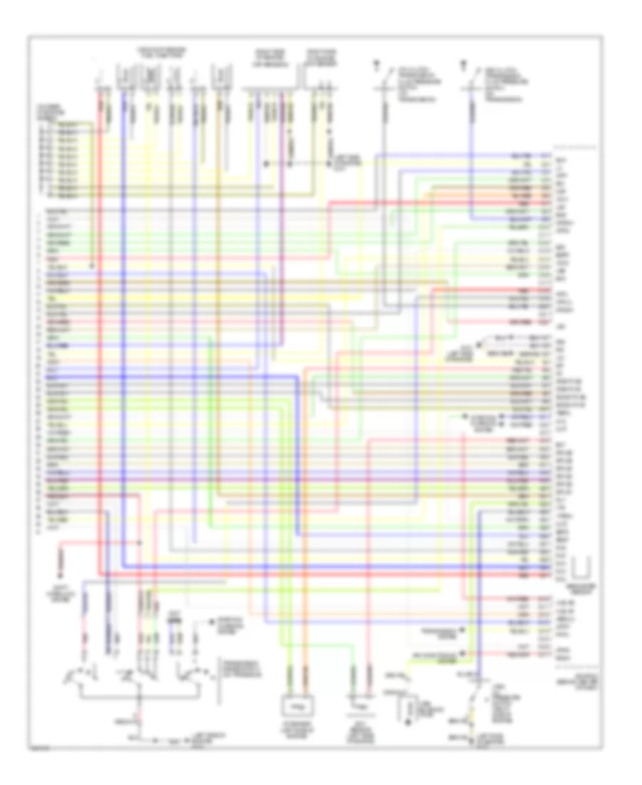 3.2L, Engine Performance Wiring Diagram (5 of 5) for Acura TL 2006