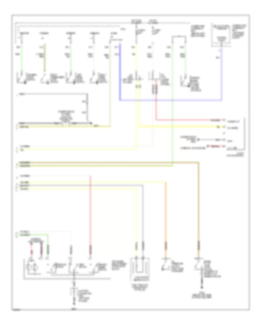 Instrument Cluster Wiring Diagram (2 of 2) for Acura TL 2006