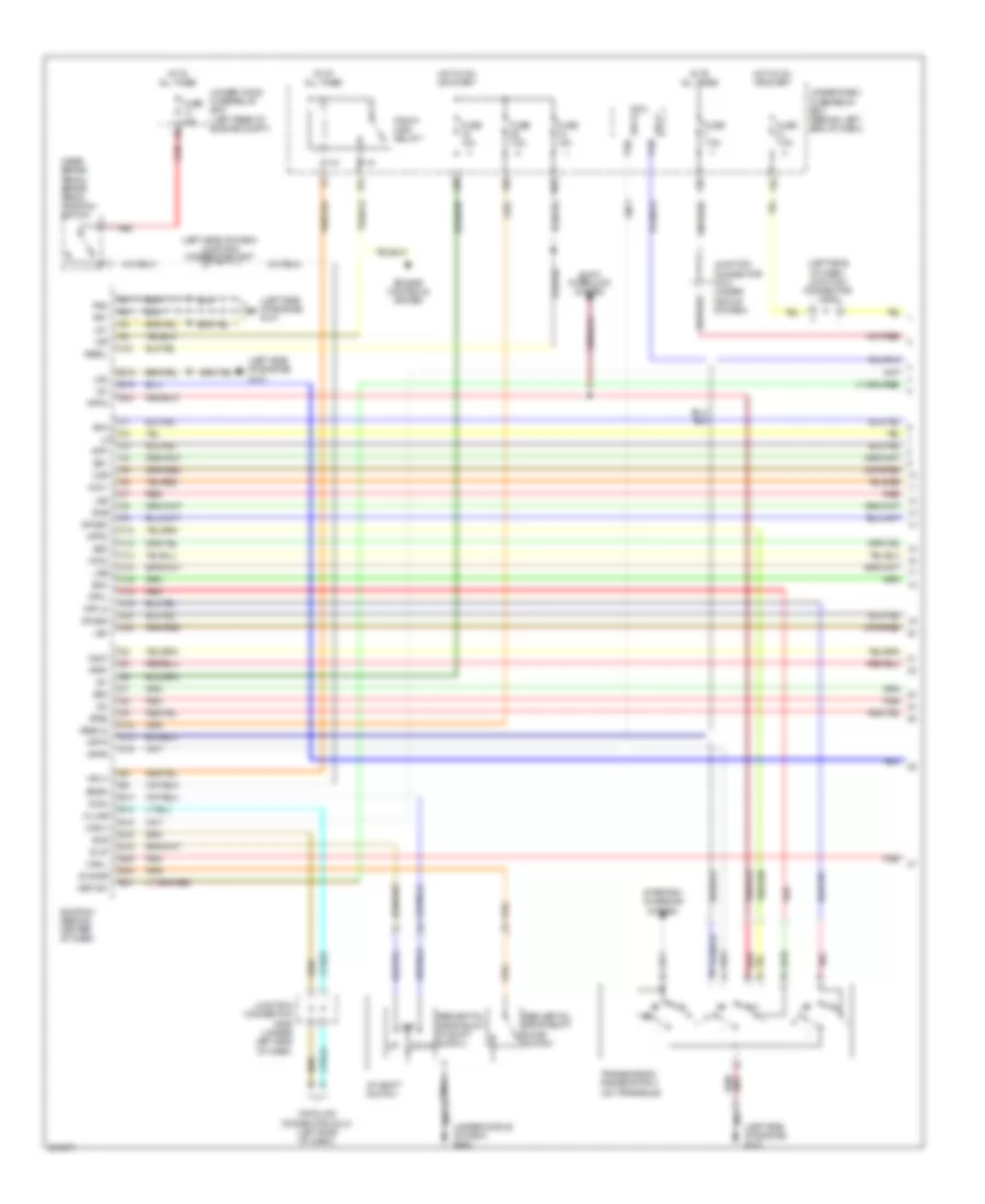 A T Wiring Diagram 1 of 2 for Acura TL 2006