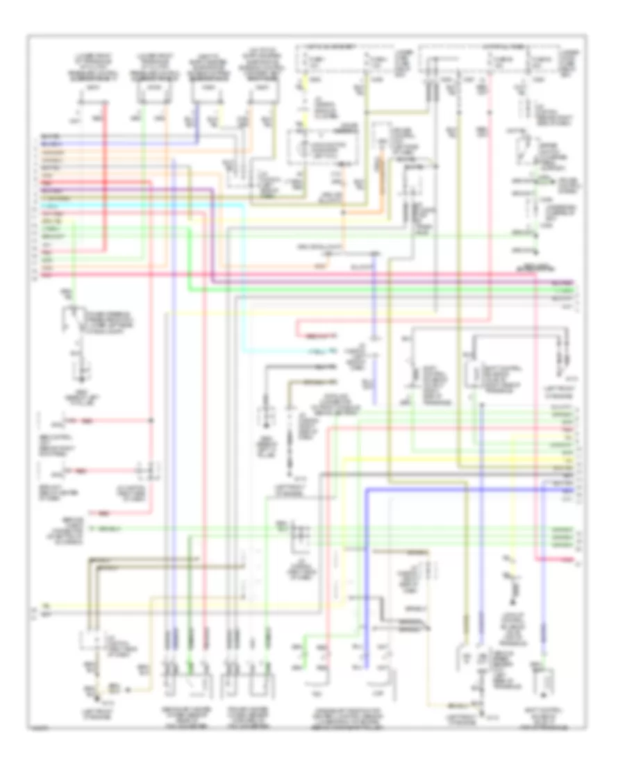 2 3L Engine Performance Wiring Diagram 2 of 3 for Acura 2 3CL 1998