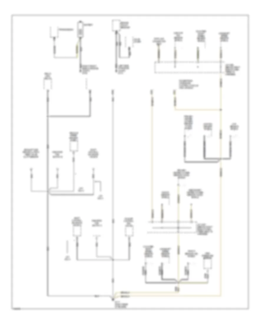 Ground Distribution Wiring Diagram 1 of 4 for Acura 2 3CL 1998