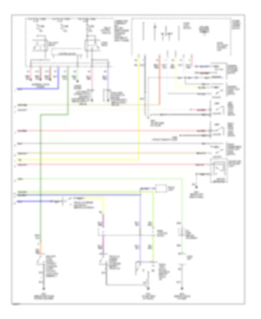 Forced Entry Wiring Diagram 2 of 2 for Acura TSX 2006