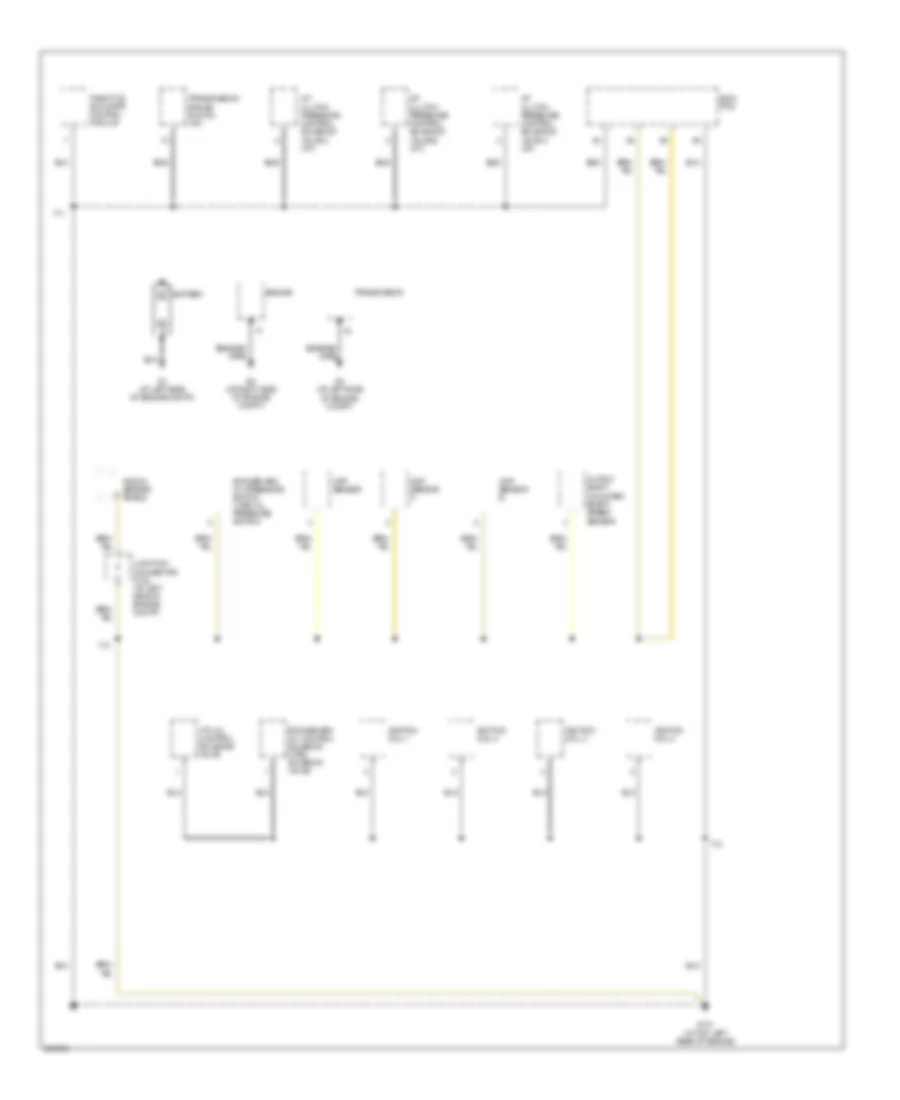 Ground Distribution Wiring Diagram 1 of 4 for Acura TSX 2006