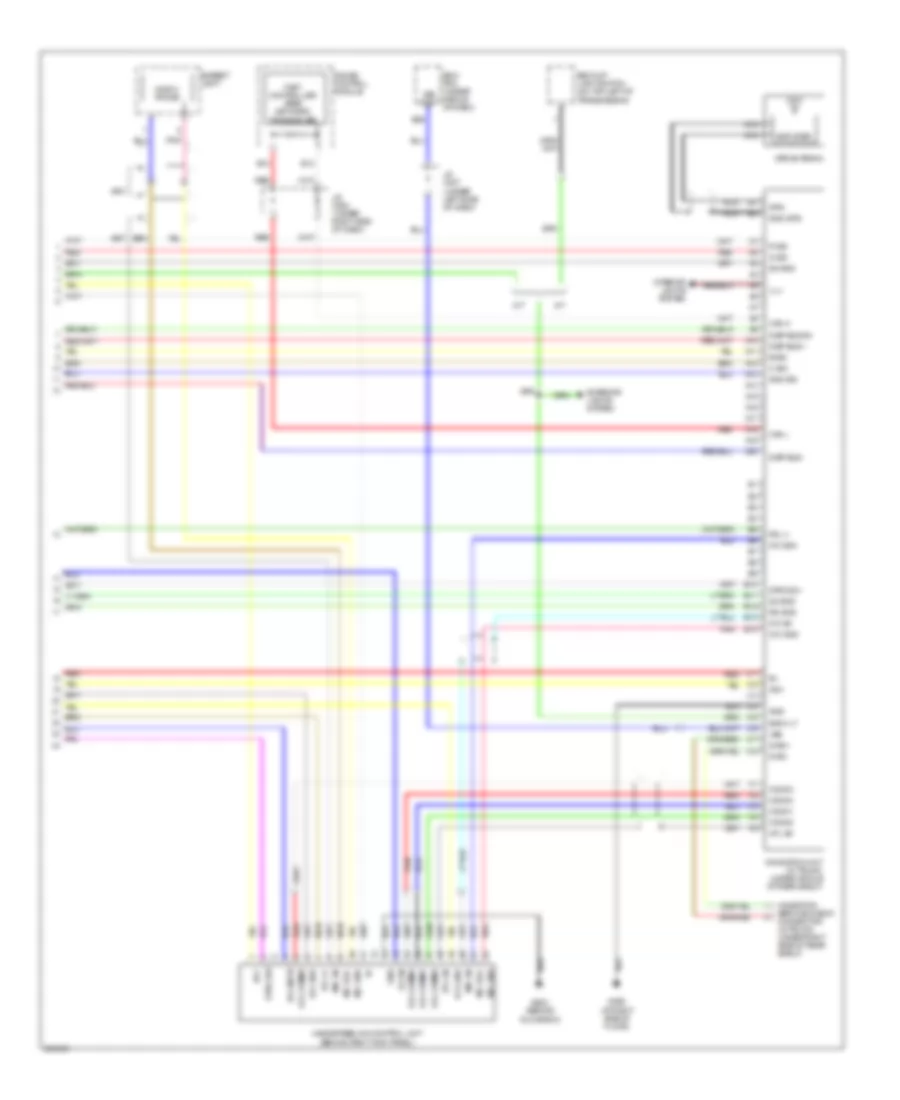 Navigation Wiring Diagram (2 of 2) for Acura TSX 2006