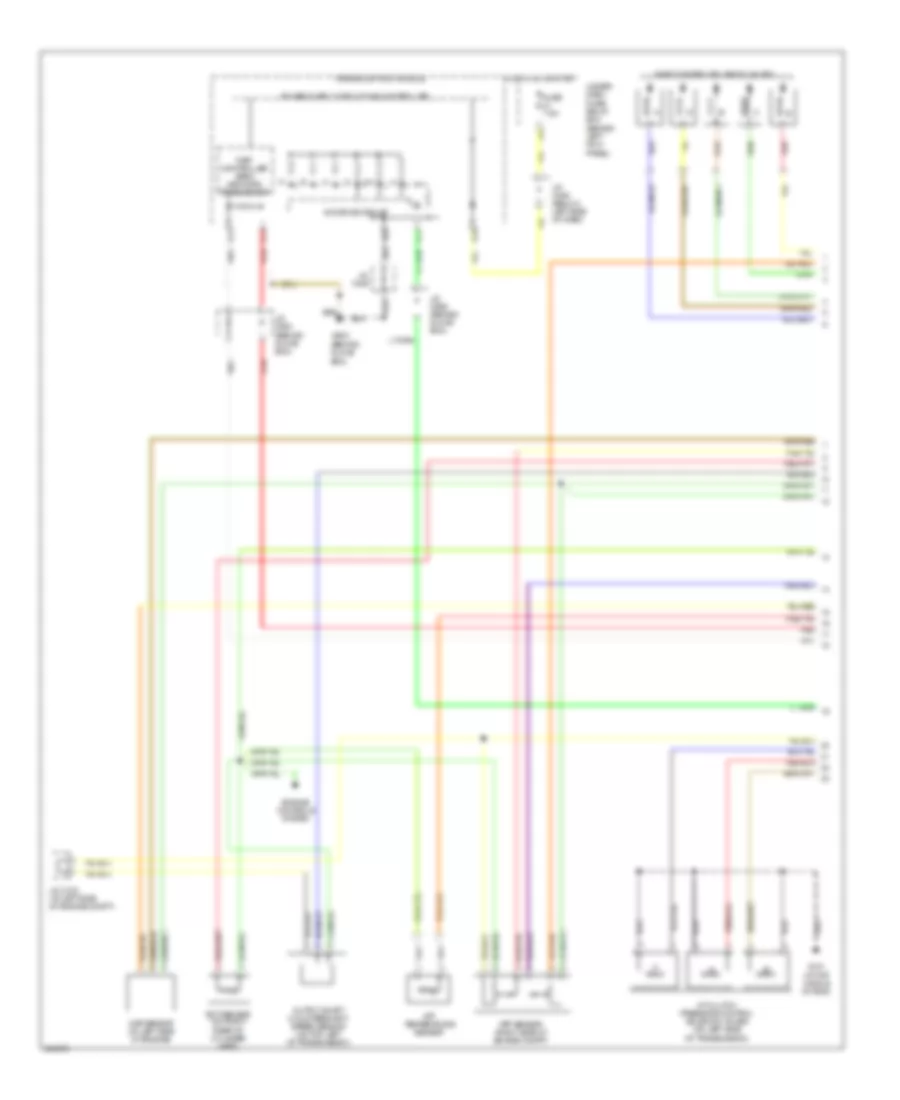 Transmission Wiring Diagram 1 of 2 for Acura TSX 2006
