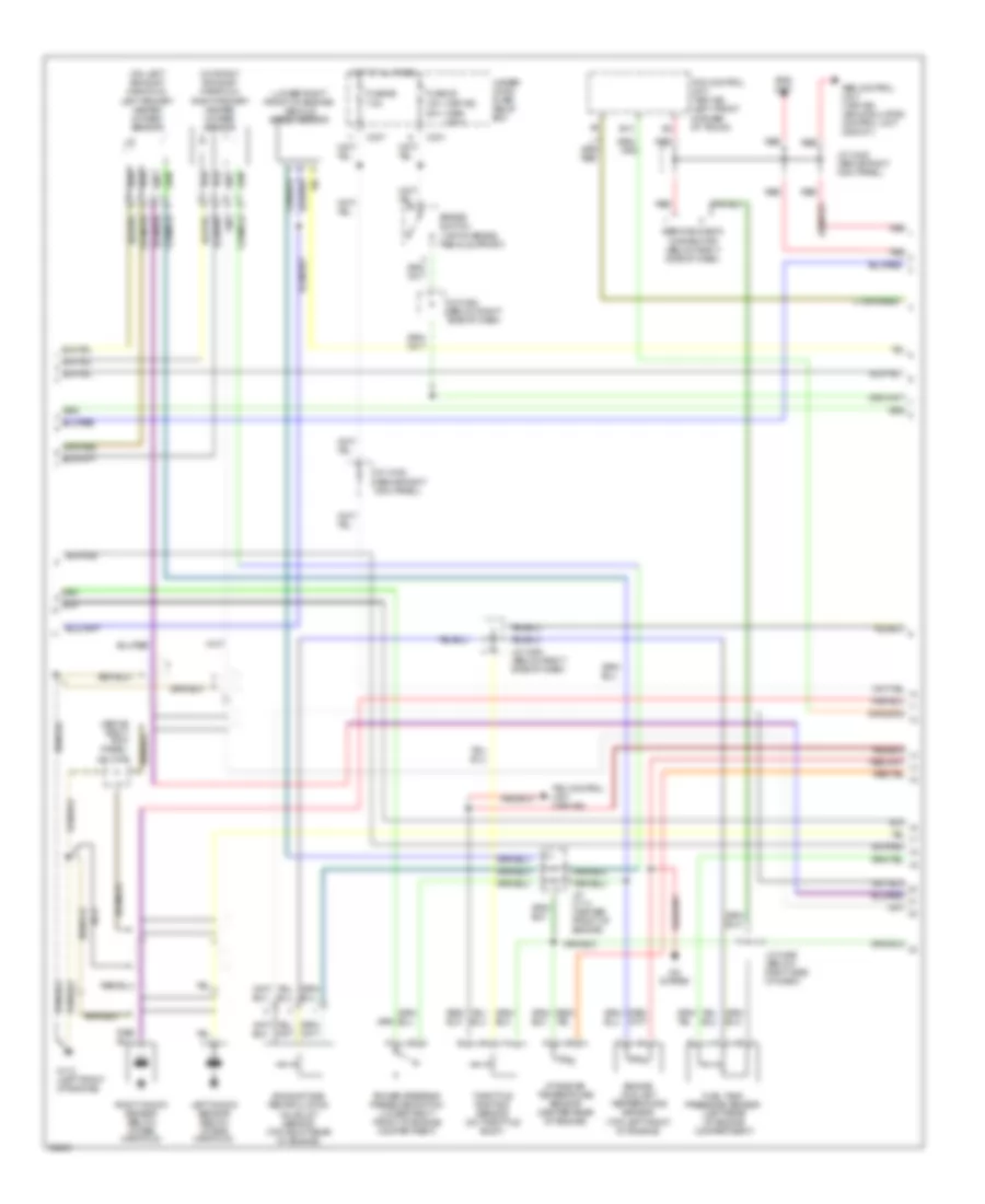 3.5L, Engine Performance Wiring Diagram (3 of 4) for Acura 3.5RL Special Edition 1998