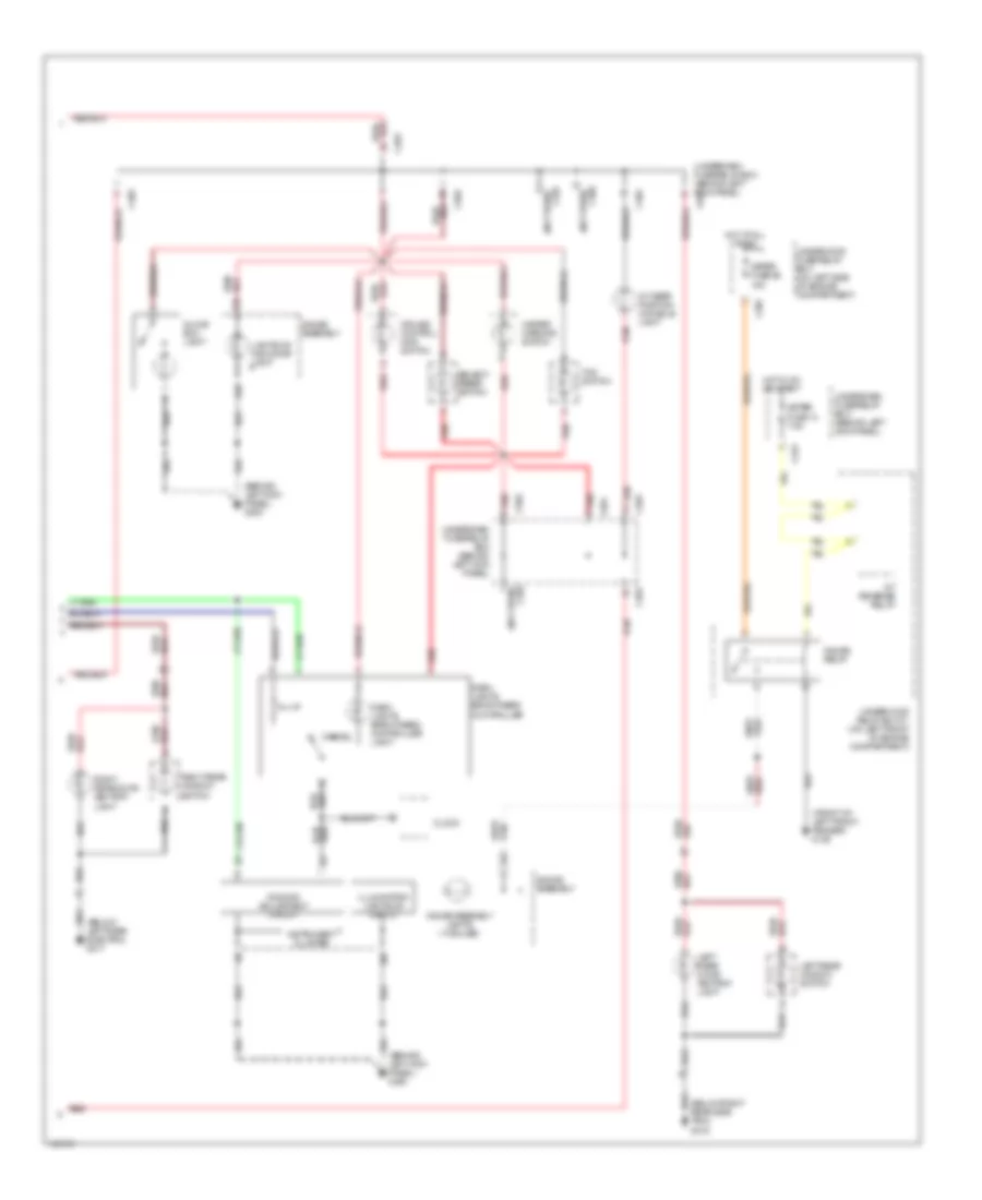 Instrument Illumination Wiring Diagram (2 of 2) for Acura 3.5RL Special Edition 1998