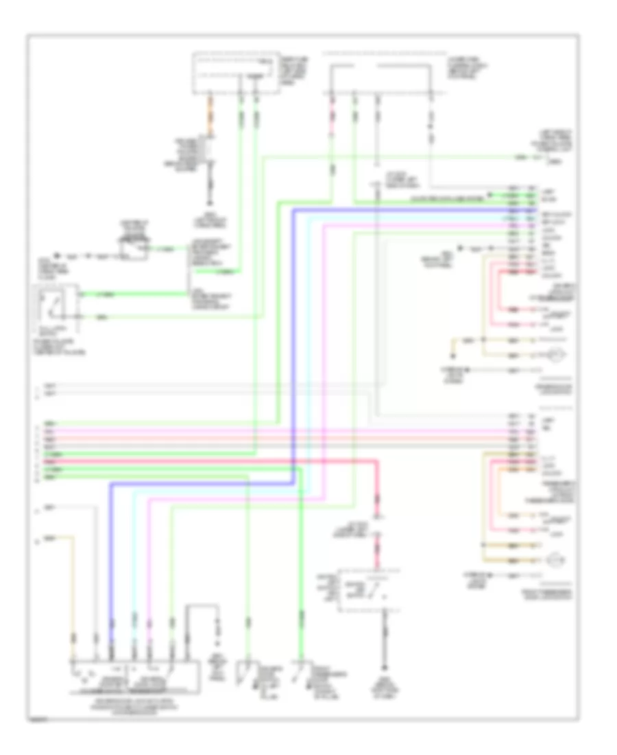 Forced Entry Wiring Diagram 2 of 2 for Acura MDX 2007