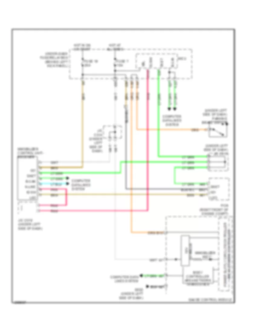 Immobilizer Wiring Diagram for Acura MDX 2007