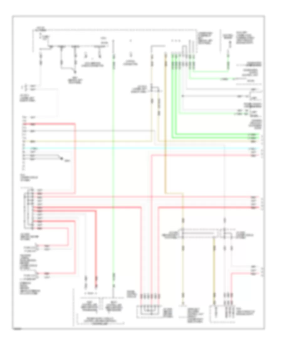 Computer Data Lines Wiring Diagram 1 of 3 for Acura MDX 2007