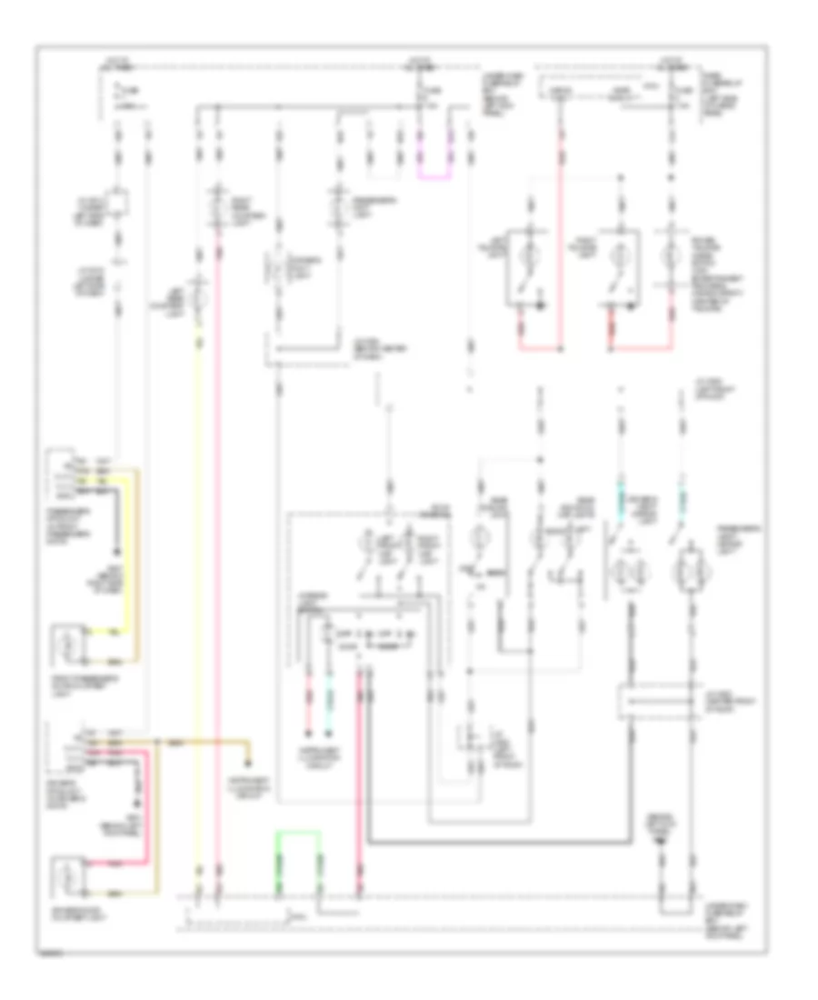 Courtesy Lamps Wiring Diagram for Acura MDX 2007