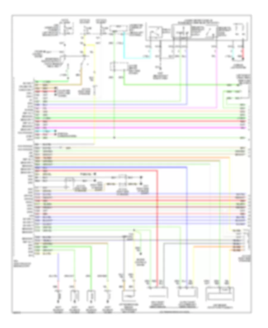 A T Wiring Diagram 1 of 2 for Acura MDX 2007