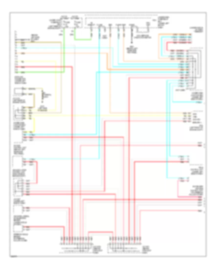 Computer Data Lines Wiring Diagram 1 of 2 for Acura RDX 2007