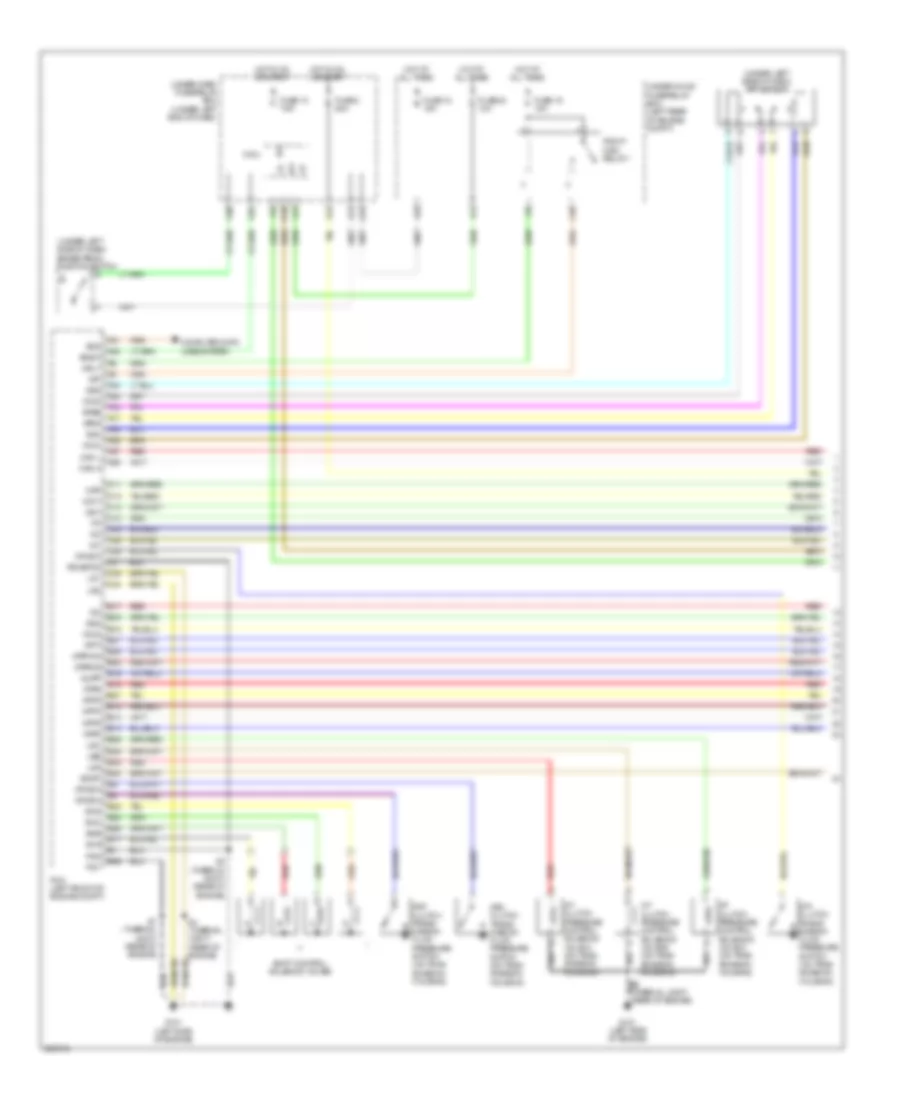 A T Wiring Diagram 1 of 2 for Acura RDX 2007