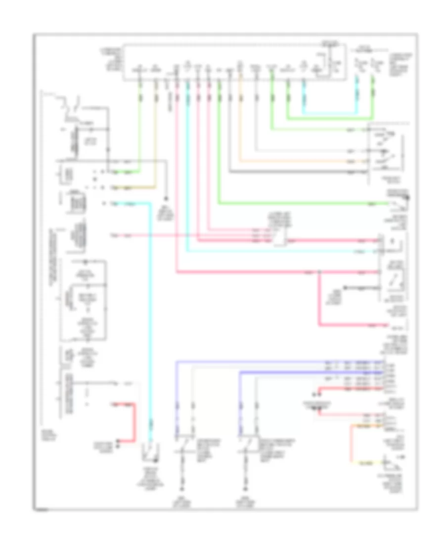 Chime Wiring Diagram for Acura RDX 2007