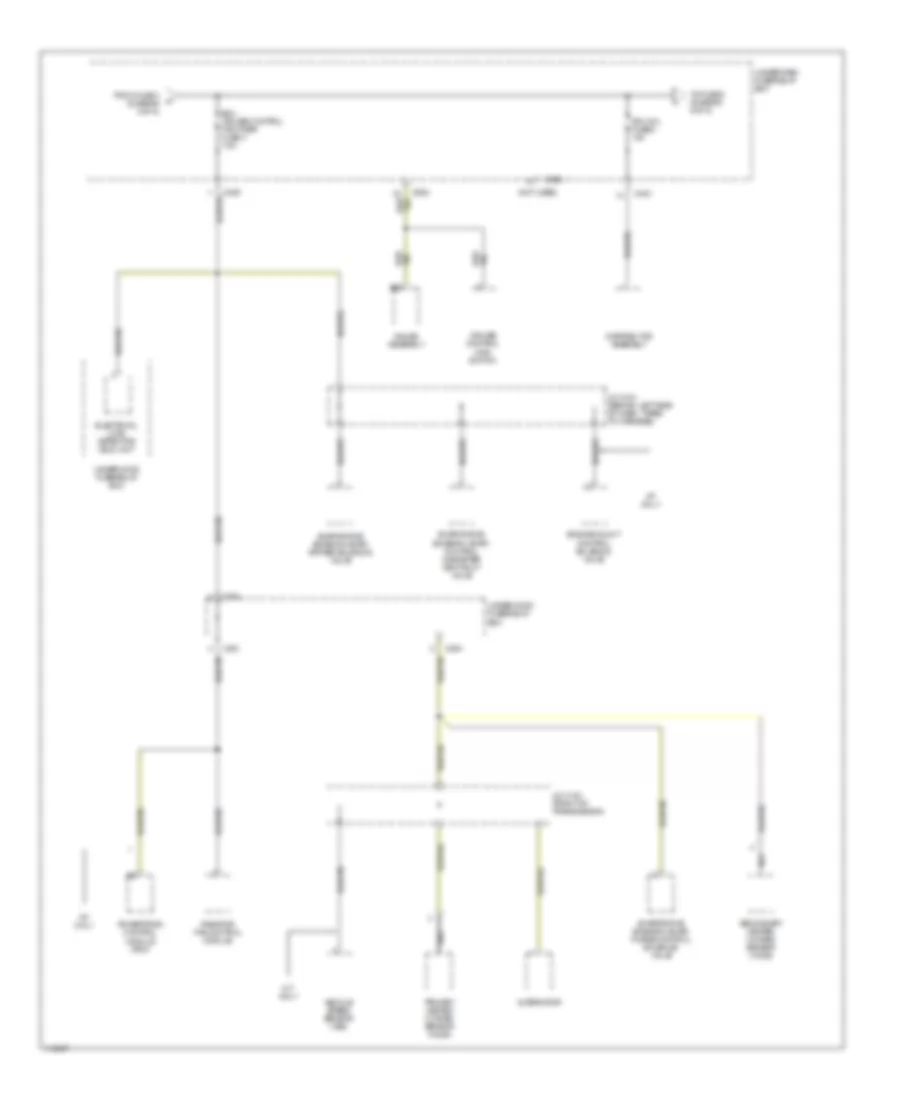 Power Distribution Wiring Diagram 4 of 5 for Acura 2 3CL 1999