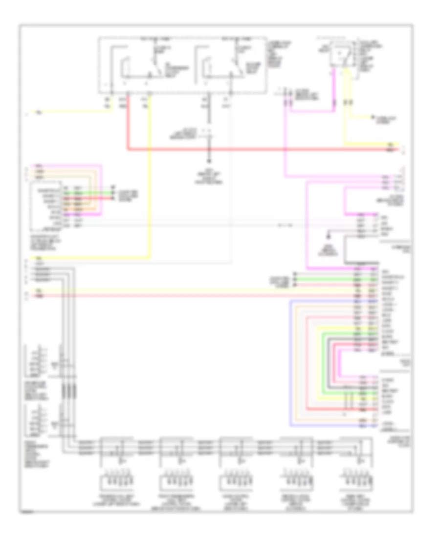 Automatic A C Wiring Diagram 2 of 3 for Acura RL 2007