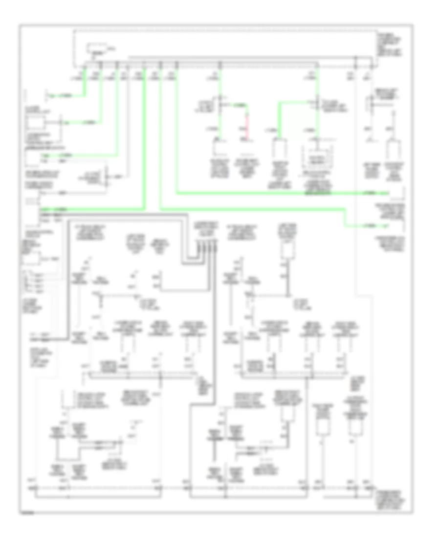 High Low Bus Wiring Diagram for Acura RL 2007