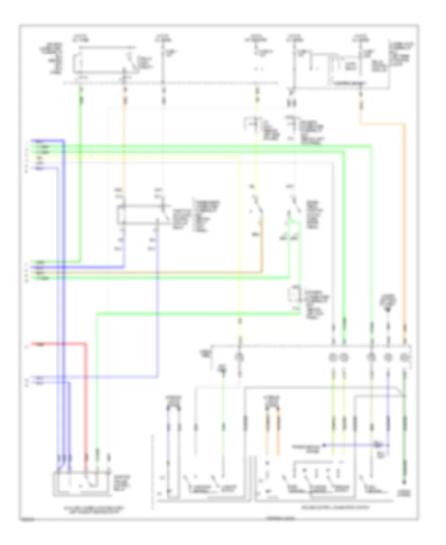 Adaptive Cruise Control Wiring Diagram (3 of 3) for Acura RL 2007
