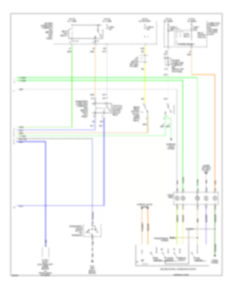 Cruise Control Wiring Diagram (2 of 2) for Acura RL 2007