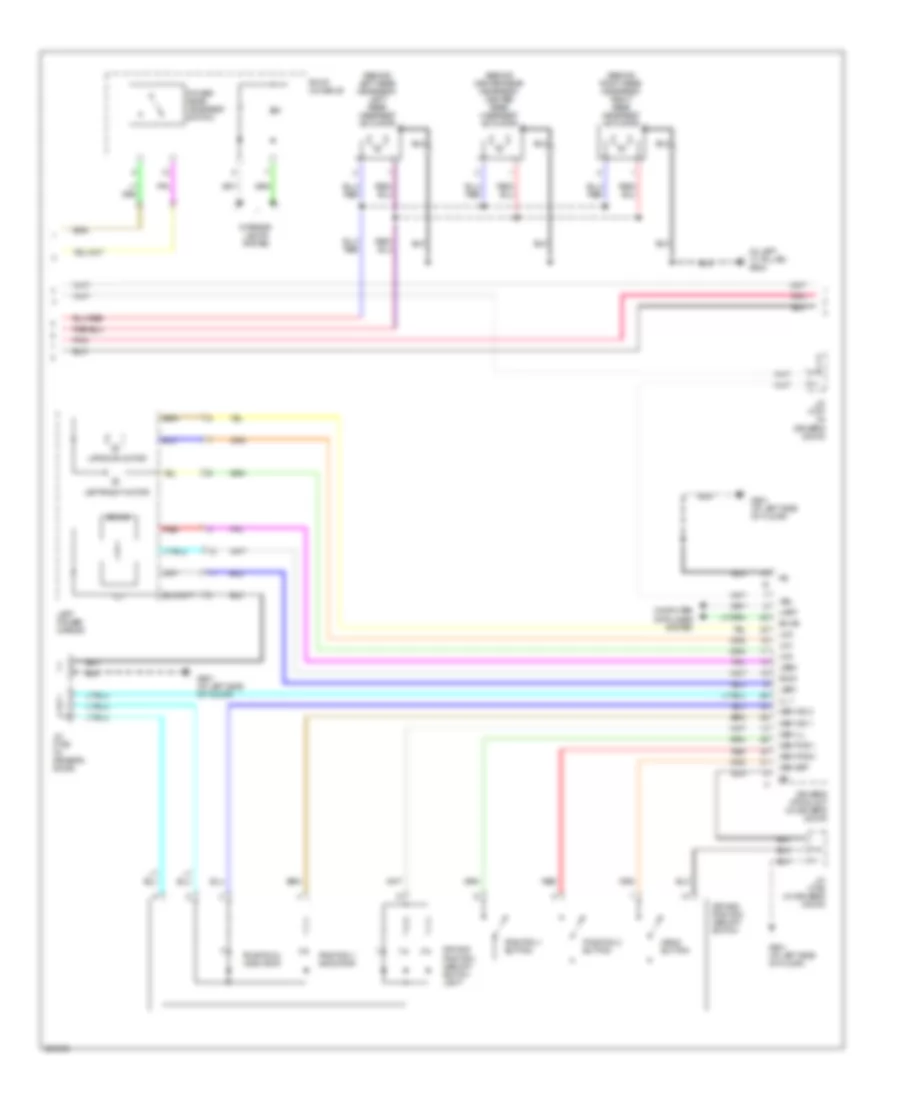 Memory Systems Wiring Diagram 2 of 4 for Acura RL 2007