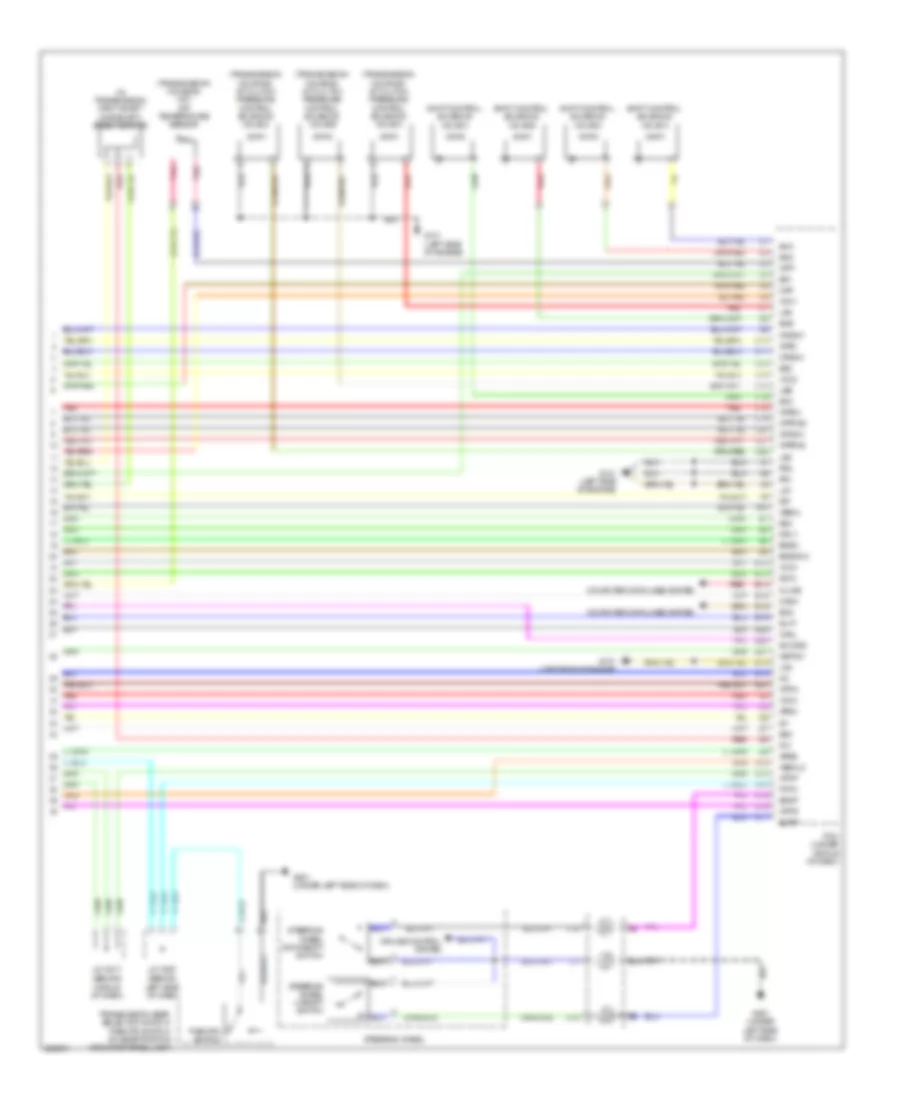 A T Wiring Diagram 3 of 3 for Acura RL 2007