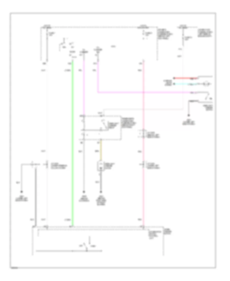 схема шайбы фары для Acura RL 2007